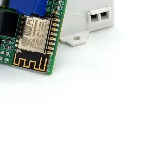 

ESP8266-12F WiFi 220V/12V Remote Control Relay Module DIY Secondary Development with Shell Support Server Client Modes