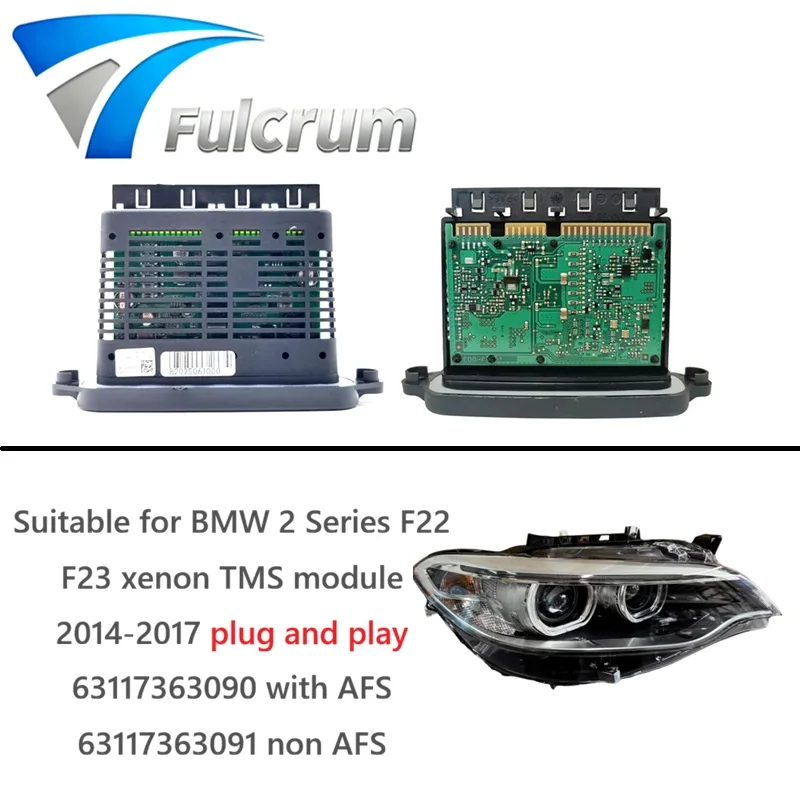

Подходит для модуля фар BMW 2 серии F22 F23 2014-2017, модуль HID-фар TMS с AFS 63117363090, без AFS 63117363091