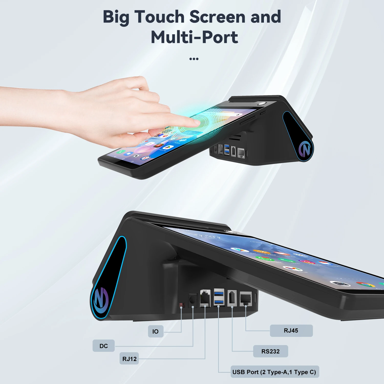 Android 14.0 Dwu-ekranowy 8-ca – Pos Terminal Android recenzja i cena