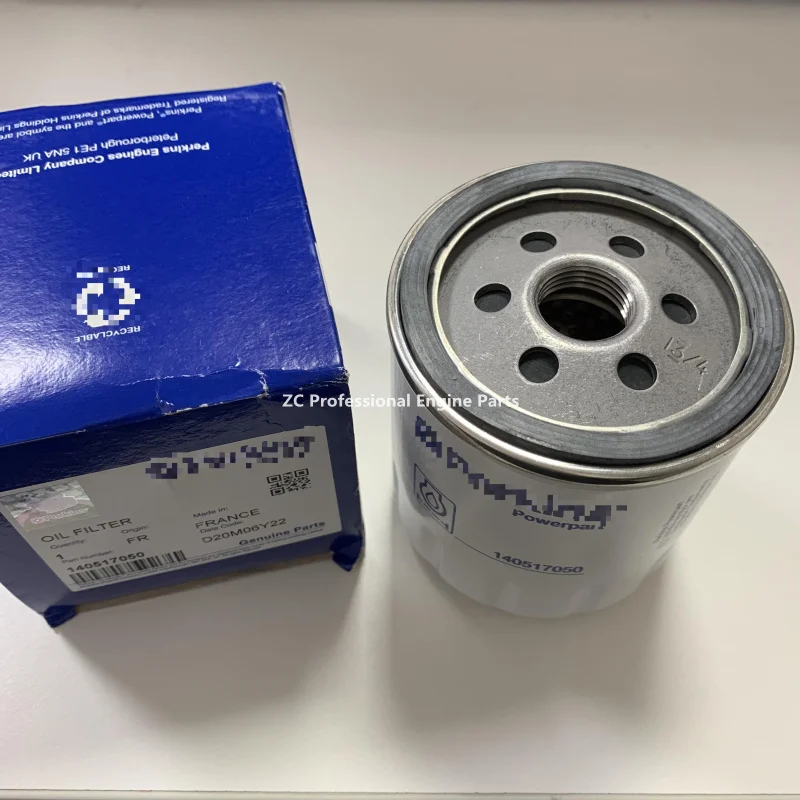 140517050 original oil filter for PERKINS 404D-22 automotive engine parts