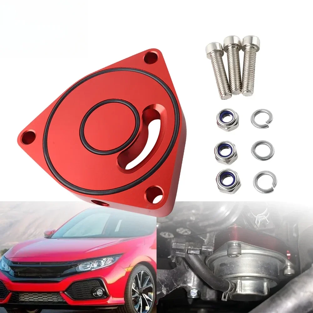 

Turbo Chargers Parts Turbo Blow Off Valve Plate Spacer performance For 2015-2021 Honda Civic 1.5T Coupe BOV Billet Engine