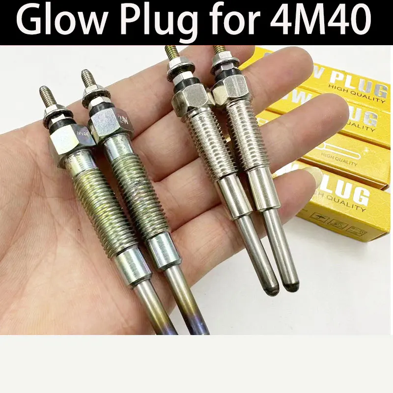 For CATERPILLAR CAT E306 307 308 4M40 Mitsubishi Excavator glow plug engine glow plug excavator parts