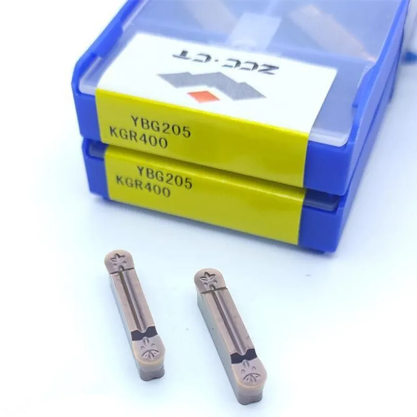 KGR200 YBG205/KGR300 YBG205/KGR400 YBG205/KGR500 YBG205 MRMN200 MRMN300 MRMN400 MRMN500 ZCC.CT CNC carbide inserts 10pcs/box