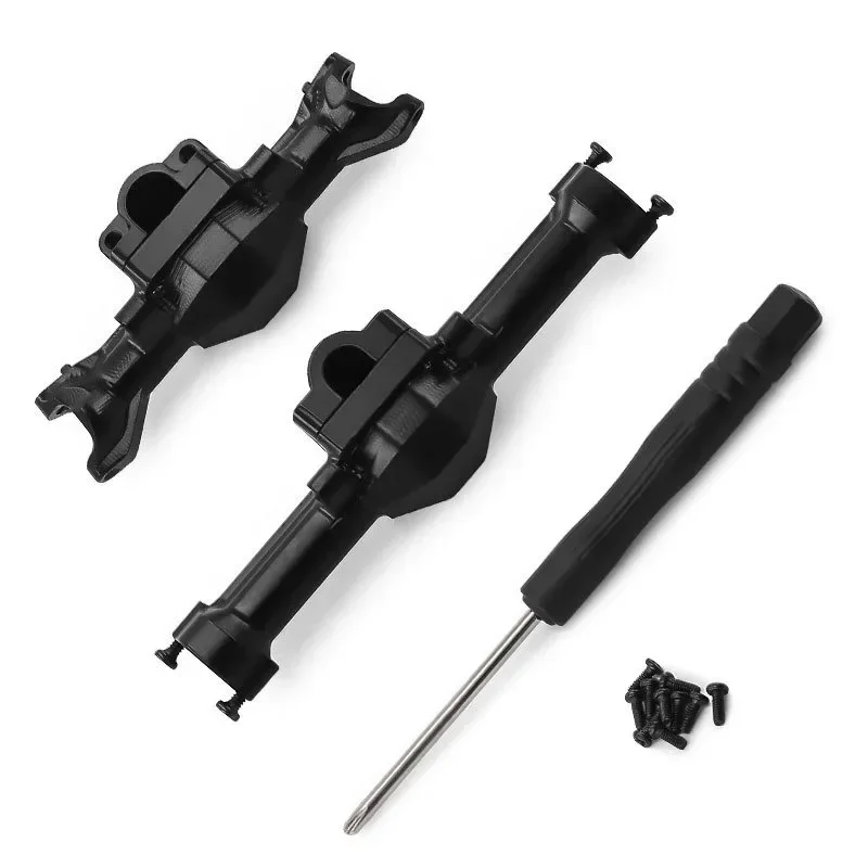 Metal Front & Rear Integrated Portal Axle for Axial 1/30 SCX30 Wrangler/Ford Bronco/Chevrolet K10 RC Cralwer Upgrade Patrs