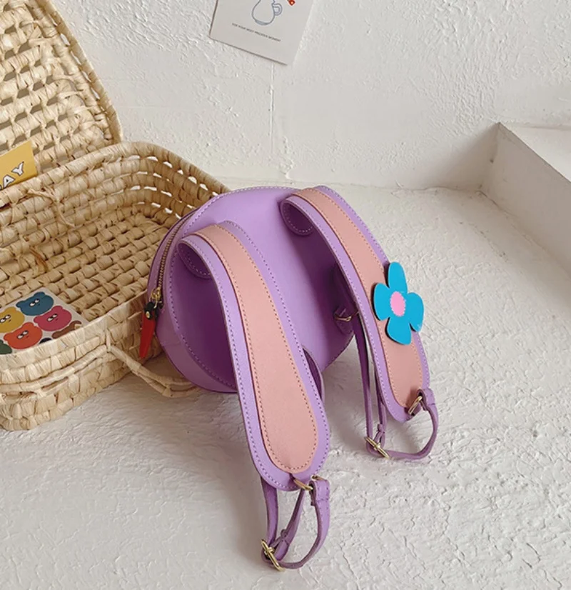 Mini sac à dos KrasnoBunny avec nom personnalisé pour enfants, collations pour bébés pour les sorties, mignon, garçons et filles