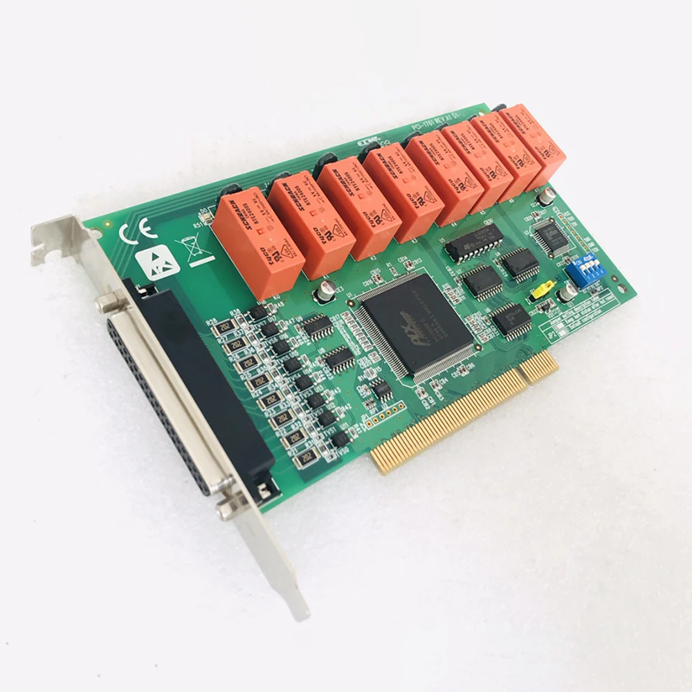 Data Capture Card 8 Relay Output For Advantech PCI-1761 REV.A1