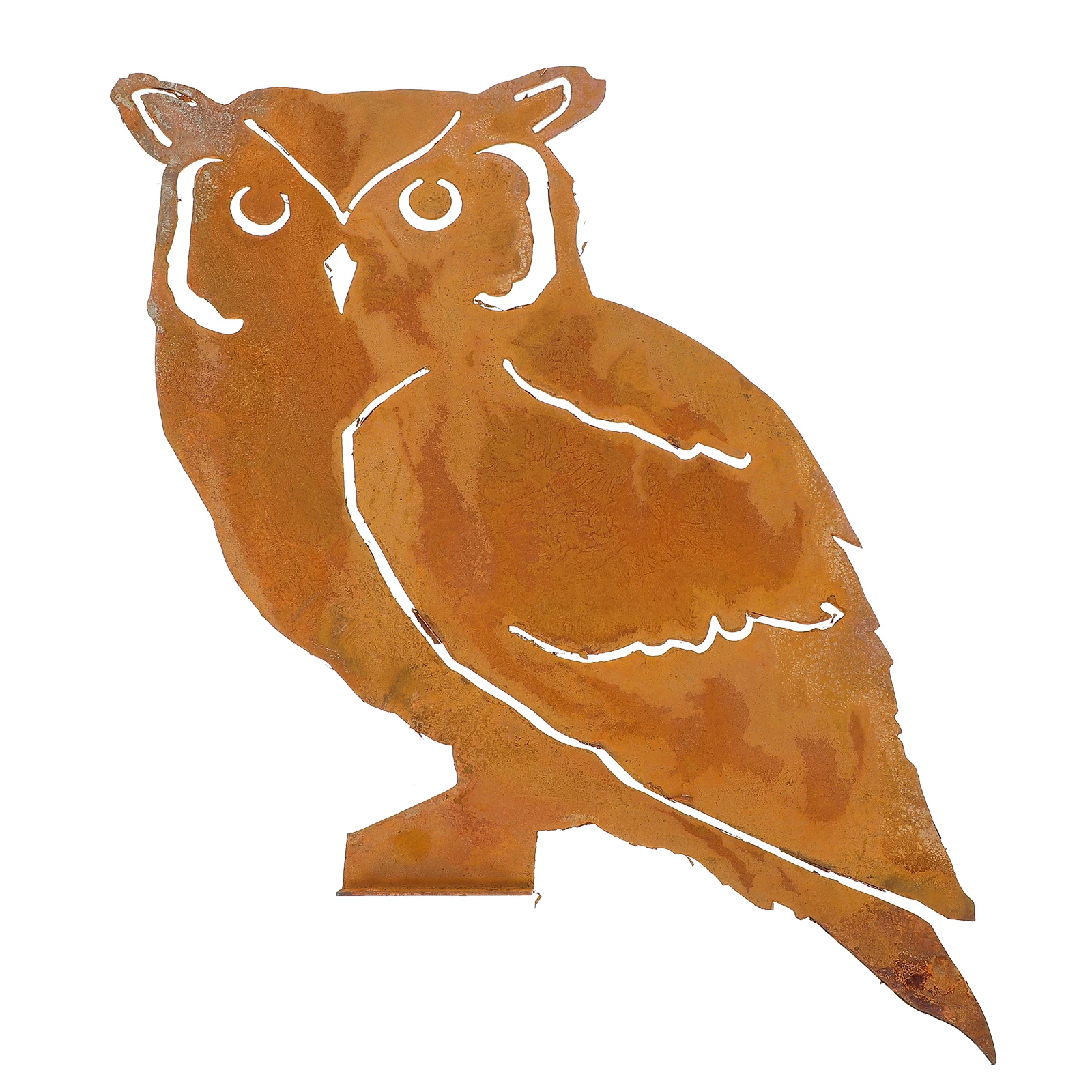 

Owl Garden Stake Decorative Iron Craft Stakes Metal Insert Rods Yard Adornment Home Decoration Gardening Bonsai Crafts