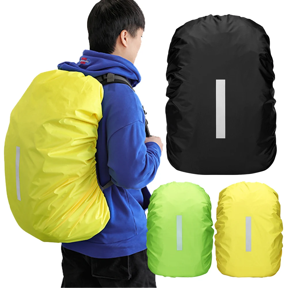 Waterproof Backpack Rain Cover Rainproof Backpack Cover Ultralight Backpack Rain Shield Reflective for Hiking Camping Climbing