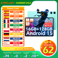 【New】 Teclast P50Ai 11 Inch 90Hz Tablet Pc Android 15 Ai Os (6Gb+10Gb Expansion)16Gb Ram 128Gb Lpddr5 7000Mah Allwinner A733-Ai Octa-Core 1280X800 Wifi-6 Bt 5.4