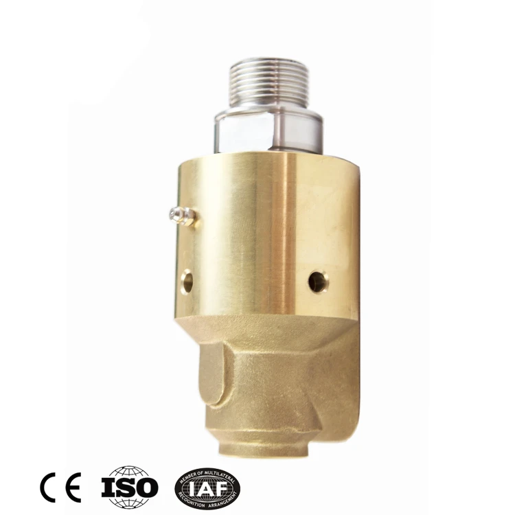 Brass Dual Channel Rotary Joints Replaces DEUBLIN 55/57 Series Rotary Joint  55 57 High-pressure Rotary Joint