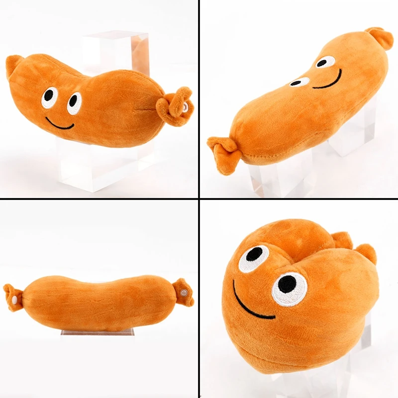 1Pc Stuffed Plush Sausage Toys 20CM Mini Stuffed Food Plush Dolls Pillow Creative Gifts New Plush Pillows