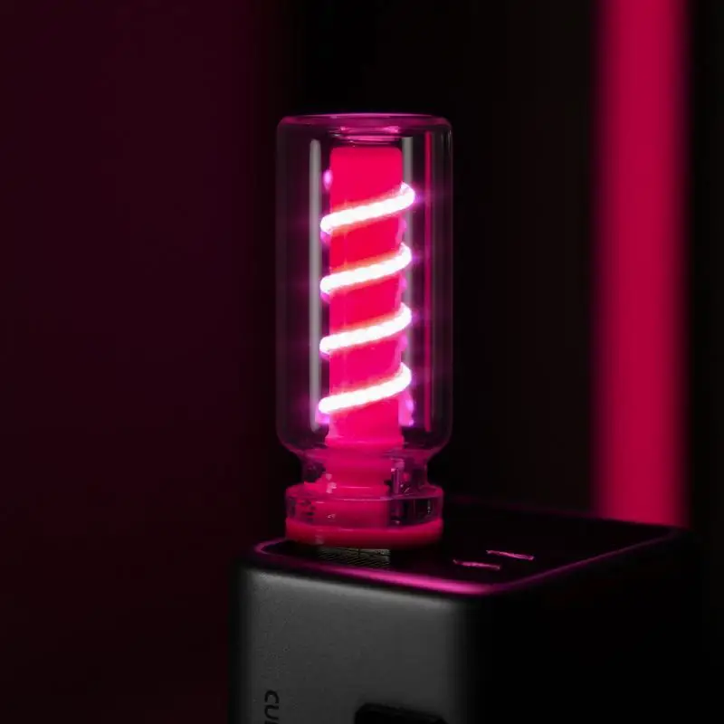 Creative Retro USB Car Touch Control LED Bulb Dimmable Flicker-free Night Light Portable for Auto Interior Road Trip