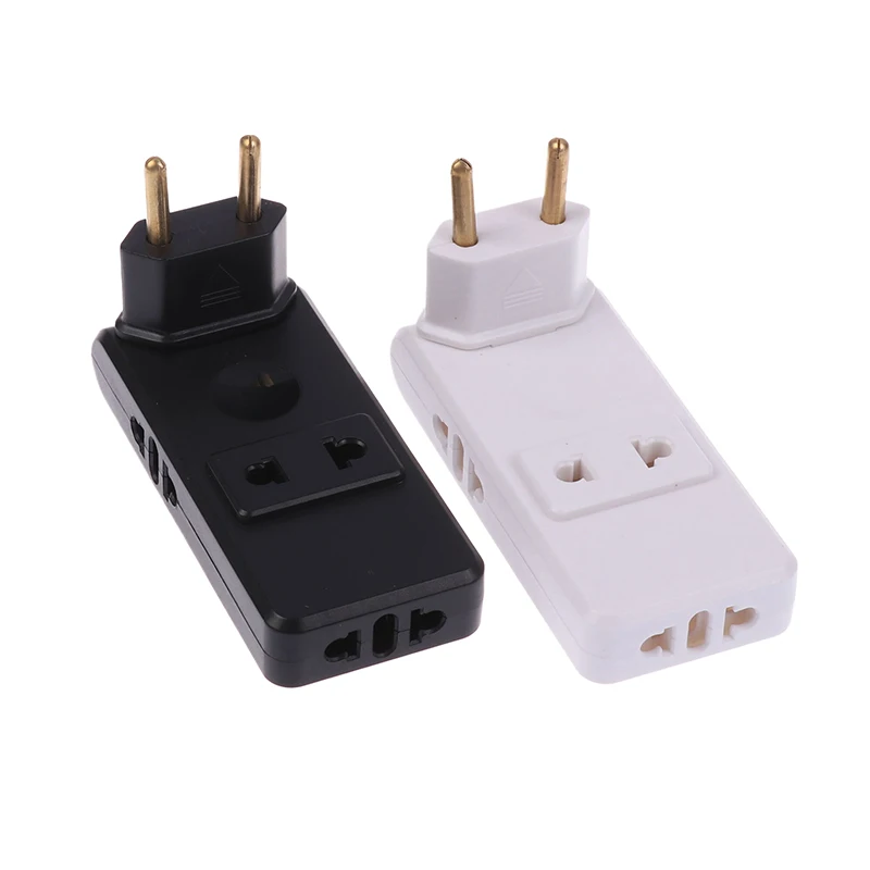 1PC Power Converter 4 In 1 Steckdose Verlängerung EU Steckdose 180 Grad Stecker Adapter Kanada Mexiko Reise Adapter