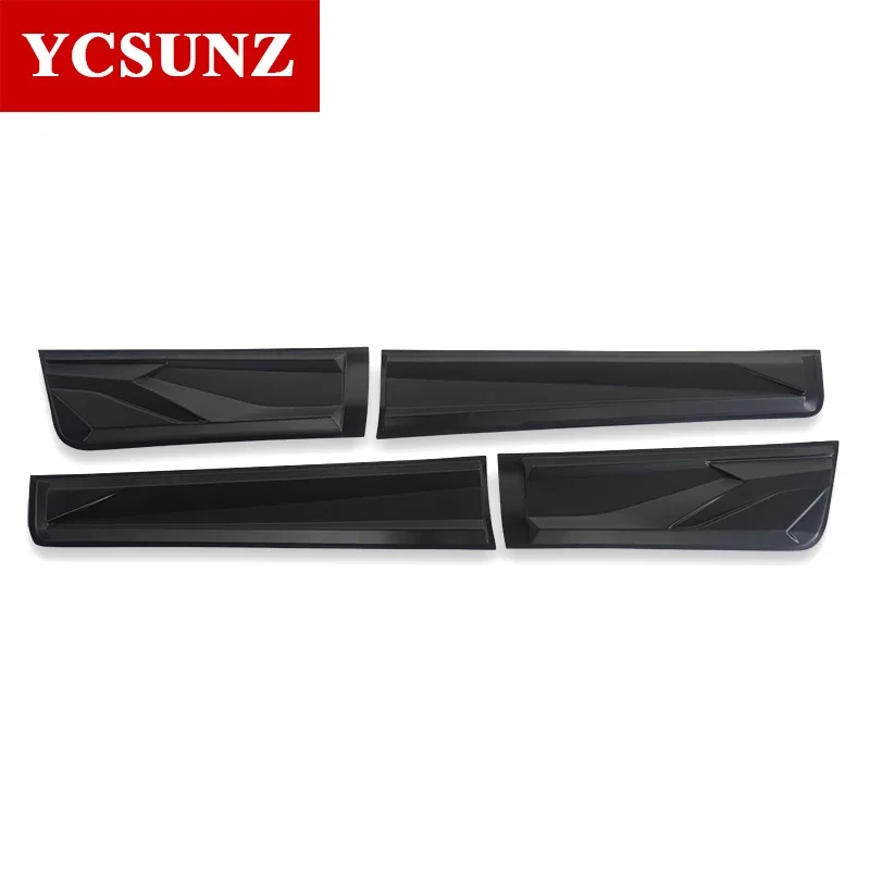 ABS Side Body Cladding Exterior Body kits Cover For Isuzu Dmax D-max 2020 2021 2022 2023 Double Cab Car Accessories Ycsunz