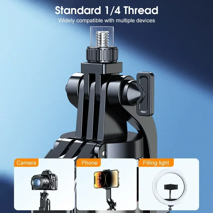 New P180/P185  Selfie Stick Quadripod 1.8m Extendable Anti-Shake Selfie Stick with Balance Handle 1/4