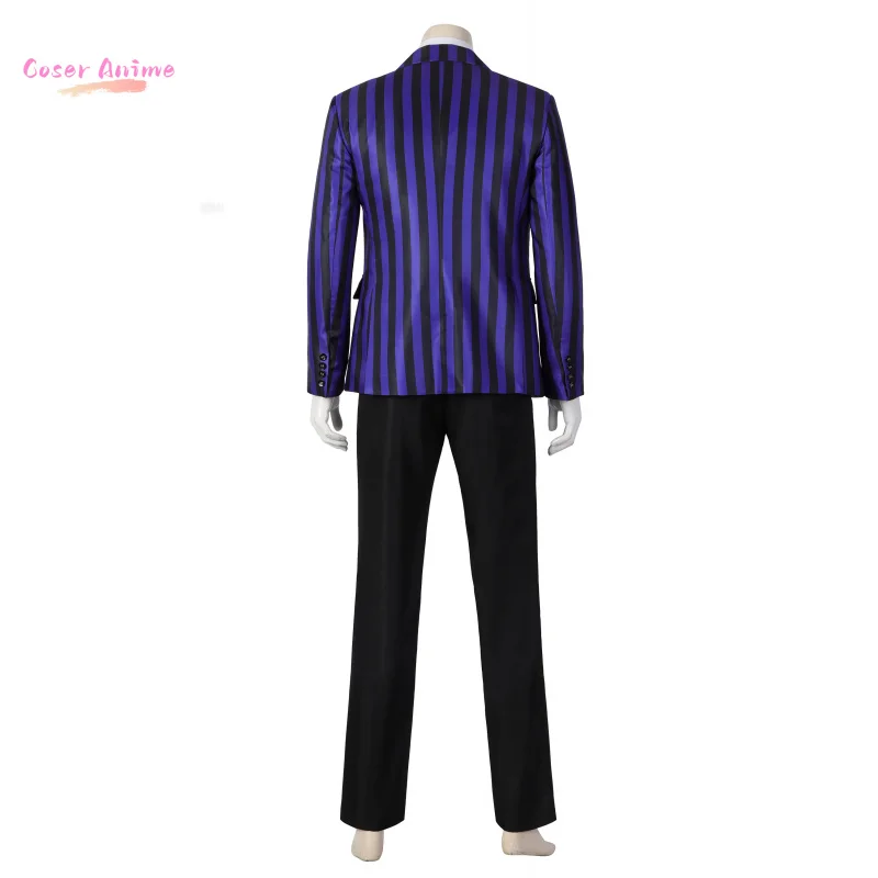 วันพุธ 2 ยูจีน โอติงเกอร์คอสเพลย์เครื่องแต่งกายเนเวอร์มอร์ อะคาเดมี่ชุดฮาโลวีนปาร์ตี้คาร์นิวัลคริสต์มาสเล่นบทบาทเสื้อผ้า