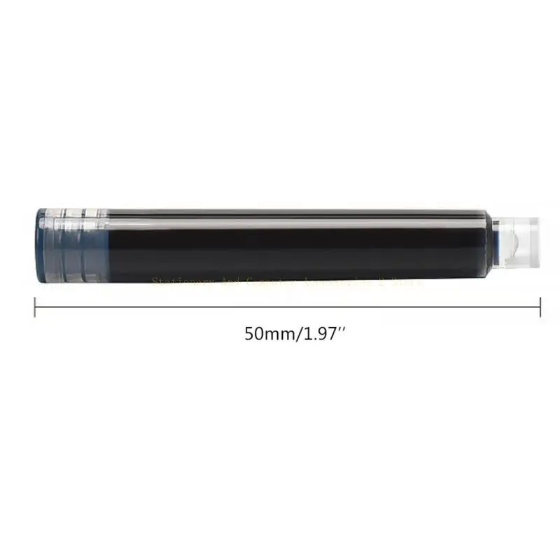 10pcs verfügbar blau schwarze Brunnen Stift Tinte Patron
