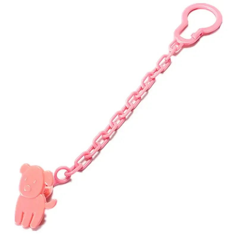 Bebê Silicone Anti-Gota Chupeta Cadeia, Conforto, Plástico