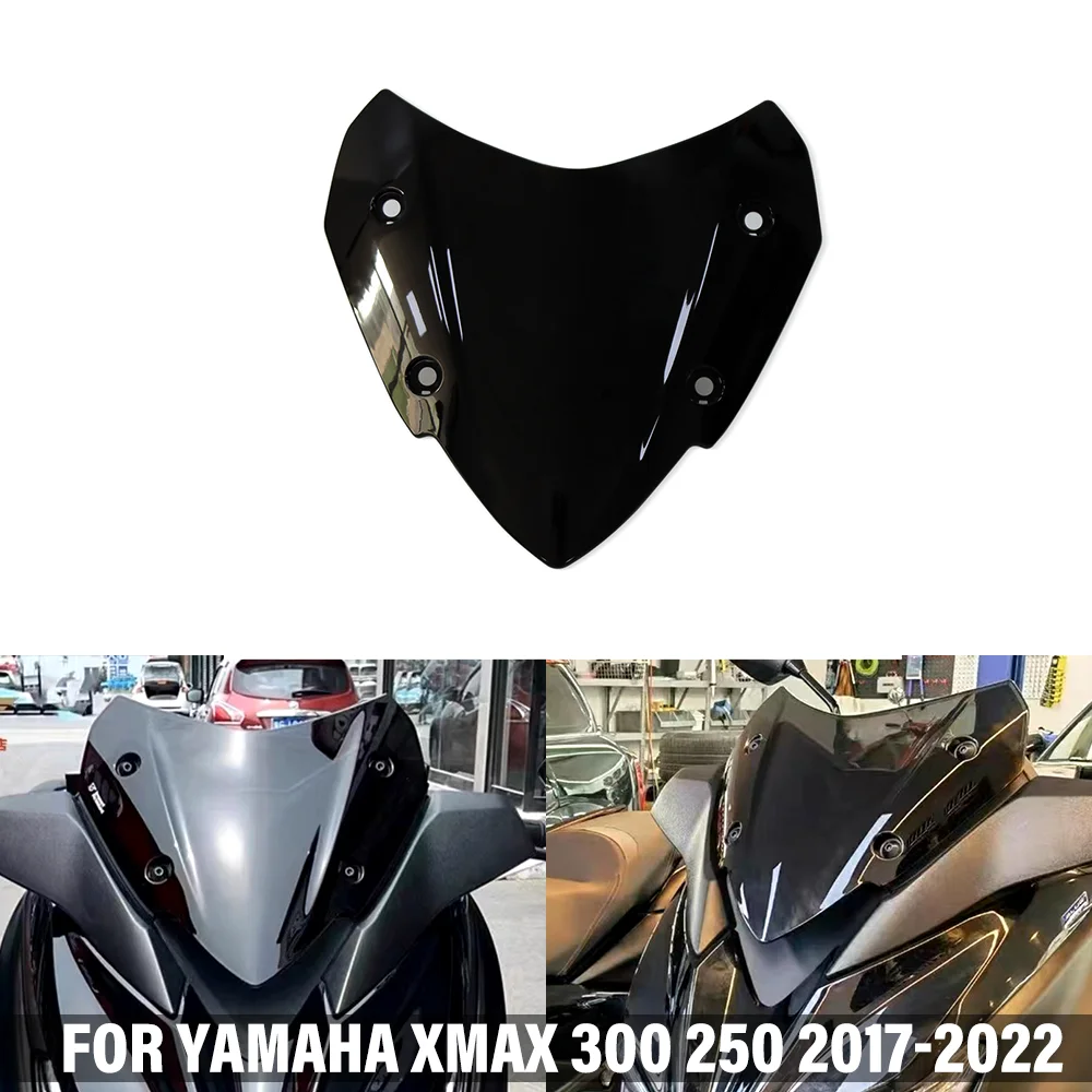 

Motorcycle Front WindScreen WindShield Viser Visor Deflector FOR YAMAHA XMAX300 X-MAX250 Xmax 250 300 2017-2022 2021 2020 2019