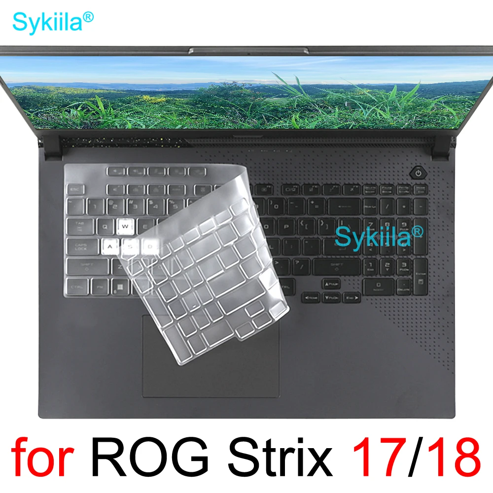 

Keyboard Cover for ROG Strix Scar 17 18 G17 G18 Hero G713 G712 G733 G732 G731 G834 G814 Silicone Protector Skin Case Accessories