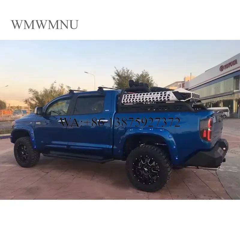 Wmwmnu High Quality Steel Vehicle Mounted Gantry for Vipera 4500 5500 Pickup Truck Front Rear Bumper Black Retrofit Upgrade