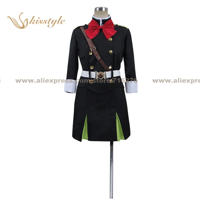 Kisstyle Fashion Seraph of the End Mitsuba Sangu Uniform COS Clothing Cosplay Costume,Customized Accepted