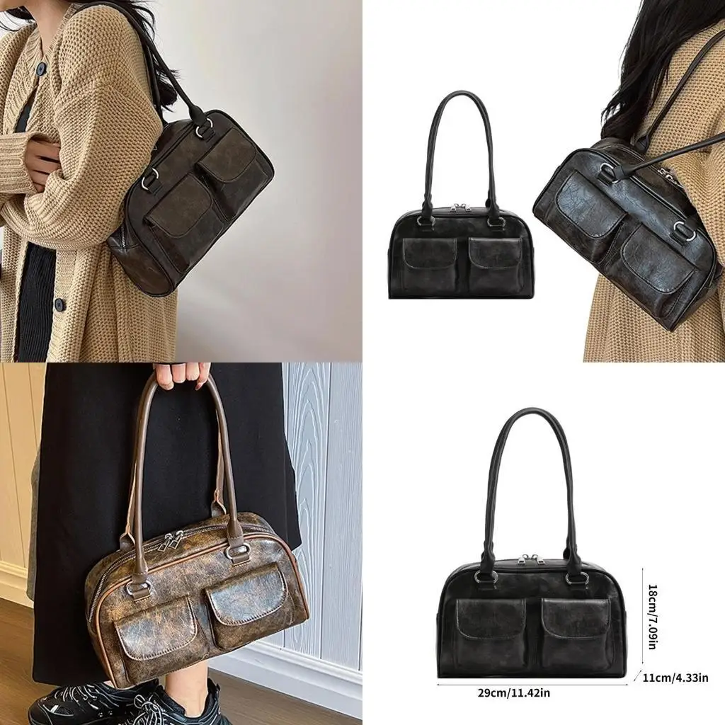 

D46D шикарная сумочка подмышки удобной и модная сумка для плеча подходит для различных случаев