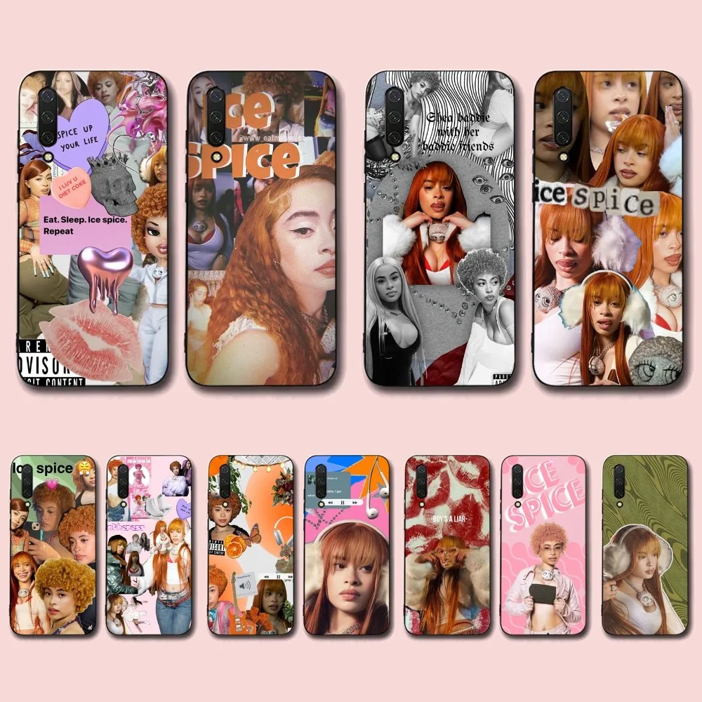 Rapper Ice Spice Phone Case For Xiaomi Mi 5X 8 9 10 11 12 lite pro 10T PocoX3pro PocoM3 Note 10 pro lite