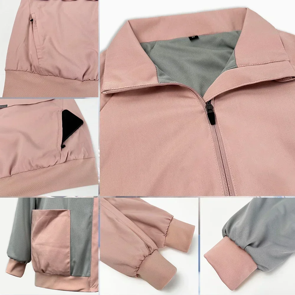 Chaqueta de manga larga de gran tamaño con bolsillo, Top médico, abrigo grueso de calentamiento, uniforme de médico y enfermera, ropa de trabajo de