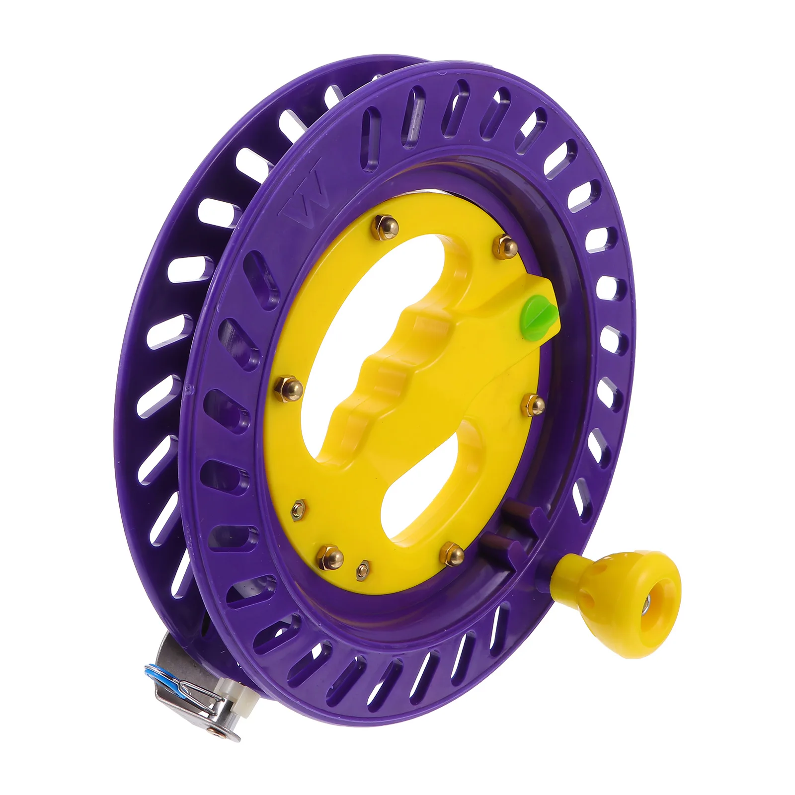 

Fly Fishing Reel Large Arbor Line Keeper Winding Board Organizer Handle Reel ABS Sturdy Lightweight Gift Fishing Gear