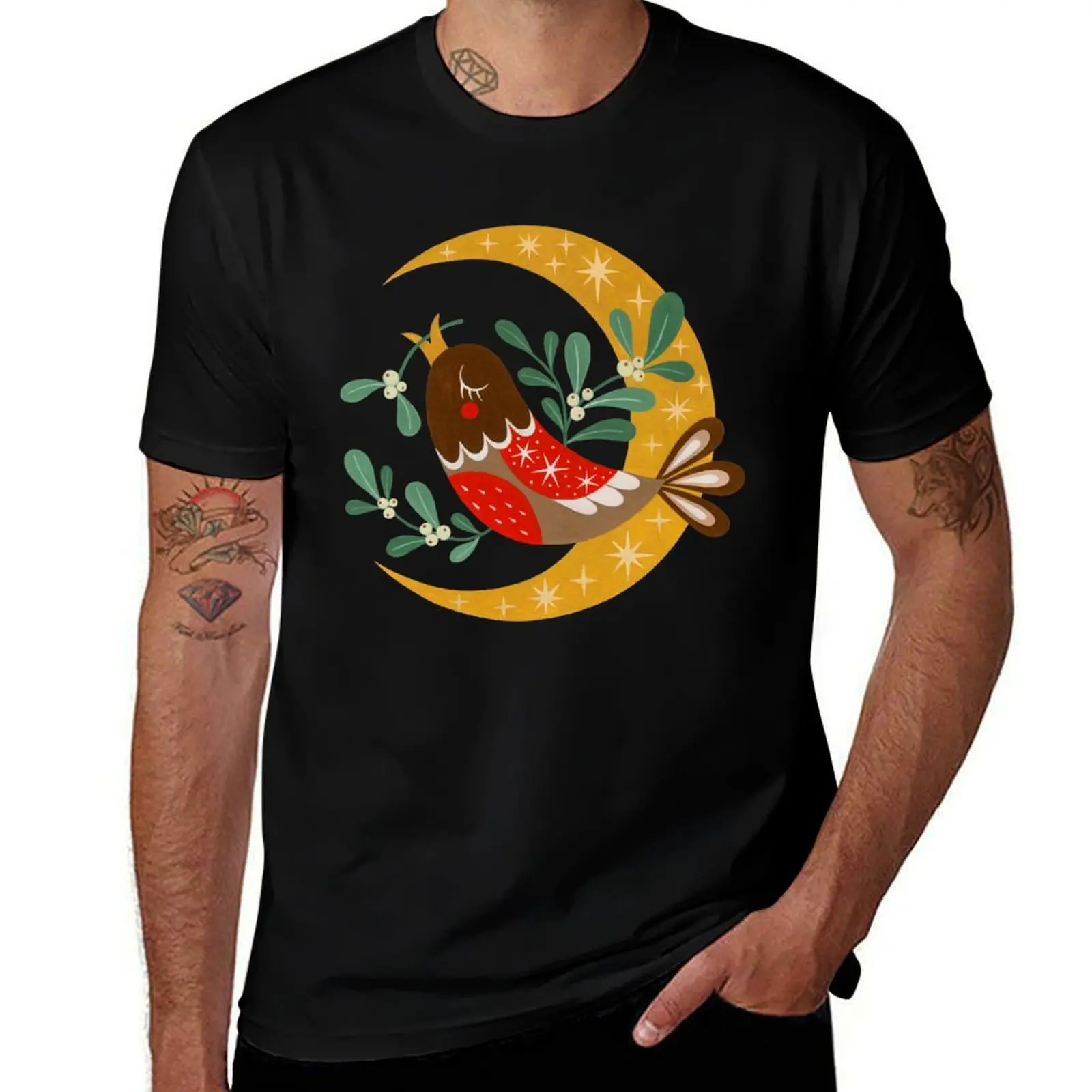 

Mistletoe bringer T-Shirt graphics new edition korean fashion men clothing