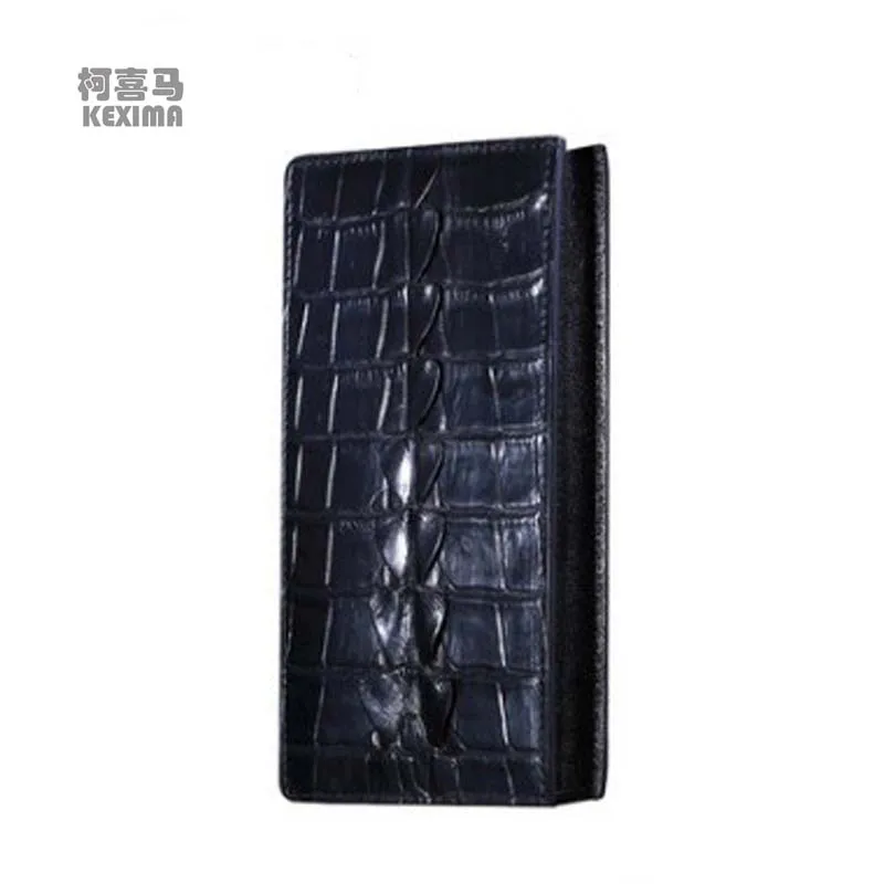 KEXIMA heimanba Crocodile leather hand bag for men multi-card business men wallet  zipper  men youth crocodile men clutch bag