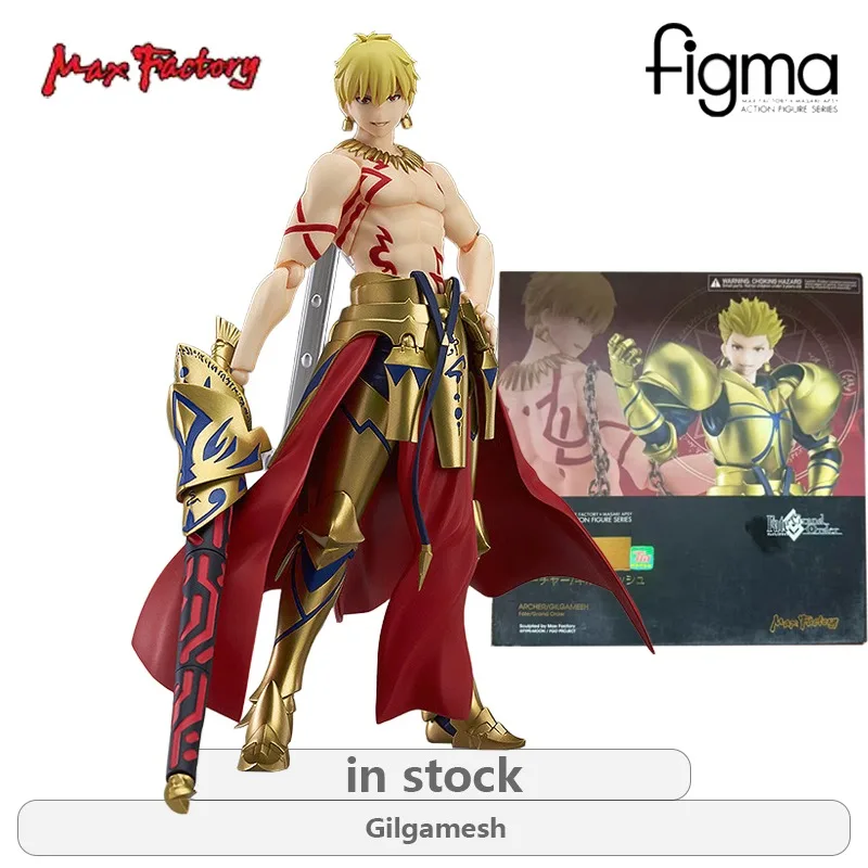 Max Factory Original Figma serie 468 Archer/Gilgamesh Anime modelo de figura de acción juguetes modelo móvil adornos regalos para niños