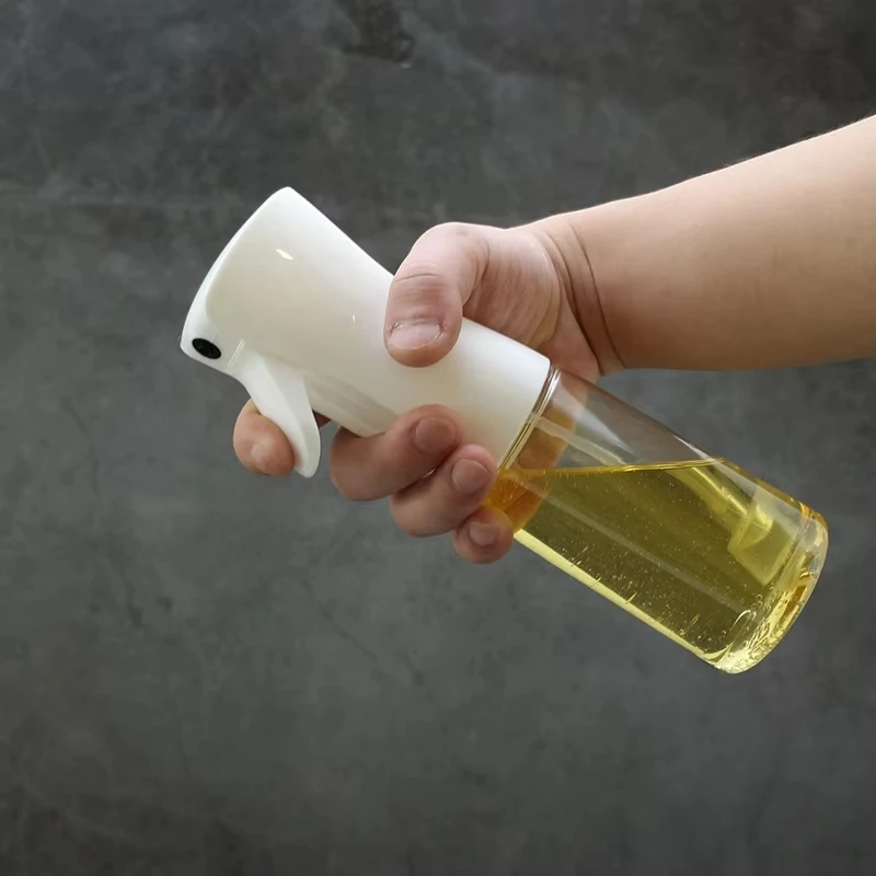 220mL Oil Spray Pot Kitchen Household Edible Olive Oil Spray Bottle Atomized Misty Oil Tank Air Fryer Spray Bottle
