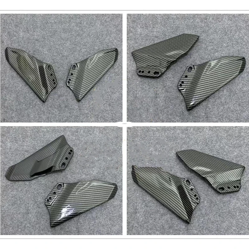 ZX6R Motorcycle Winglets For Kawasaki Ninja 636 ZX-6R 2009 -2021 2022 2023 2024 2025 Front Fairing Aerodynamic Wing ZX 6R