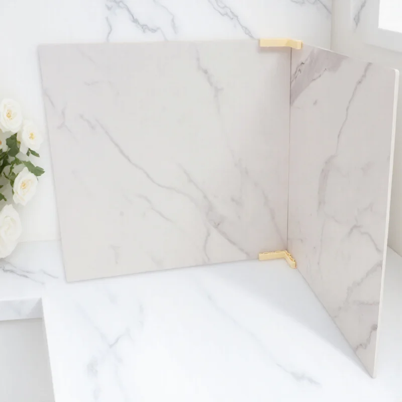 2pcs Background Boards For Photography Food Marble Photo Backdrop Large Product Photography Props Reusable Studio Use