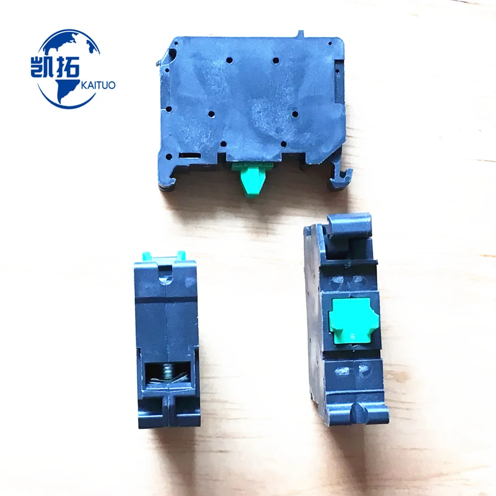 Original and new Button switch contact 800F-X10 green normally open contact