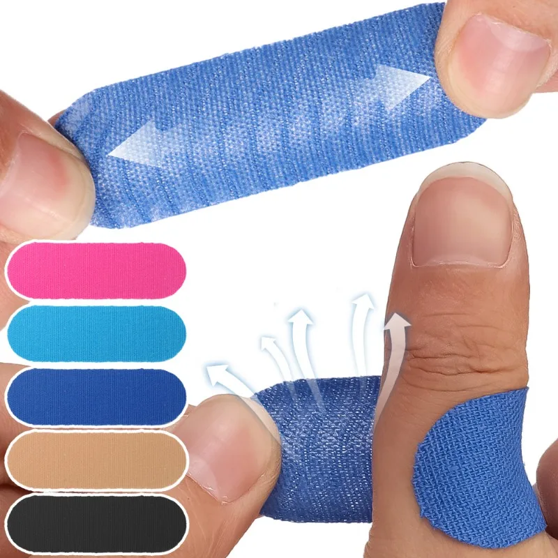 Bowling Accessories Premium Bowling Thumb Tapes 50/10pcs Flexible Elastic Breathable Finger Tapes for Men Women Skin-friendly