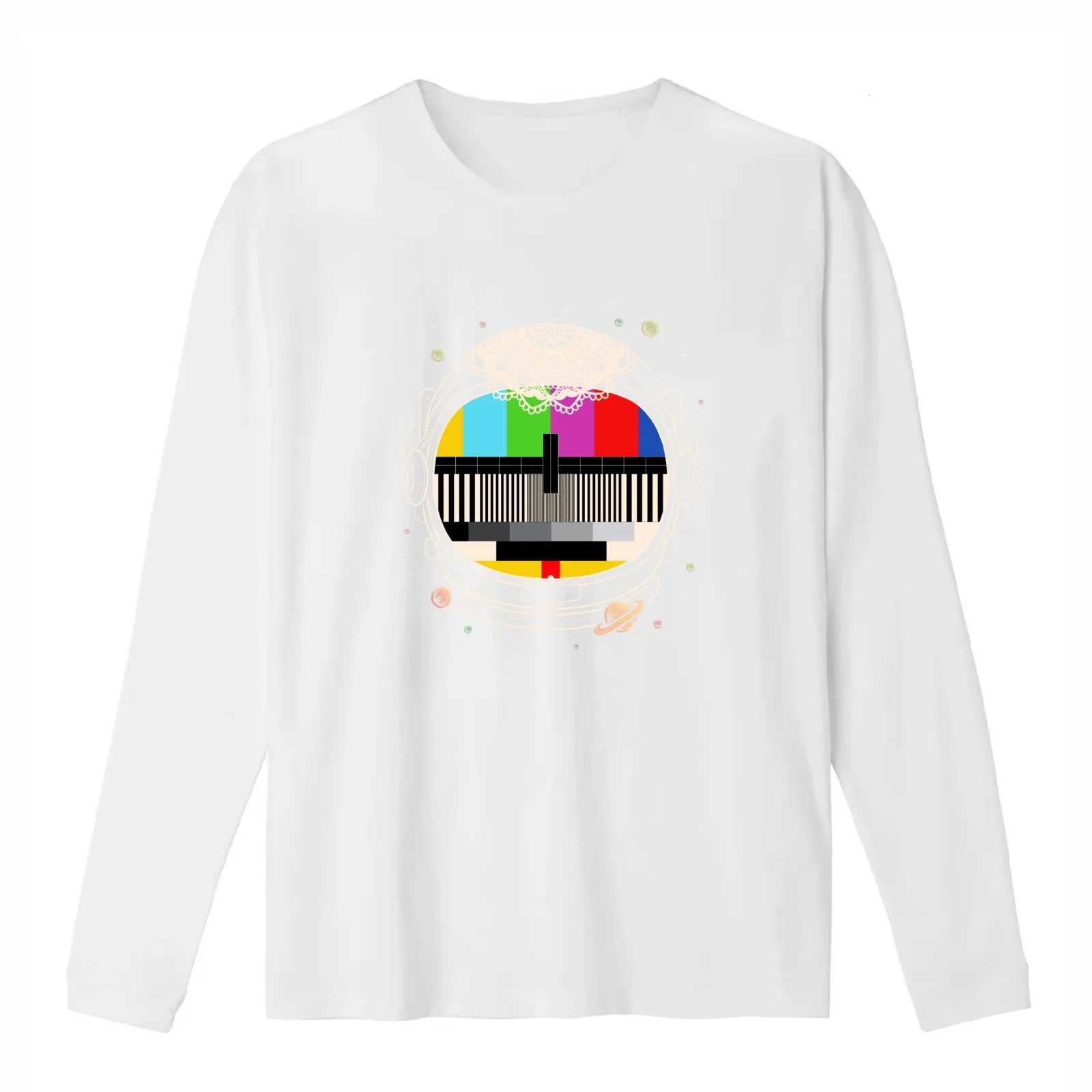 No Signal T-Shirt Summer Casual Cotton Tee Oversized Streetwear Tops Vintage Graphic Print Loose Fit Short Sleeve