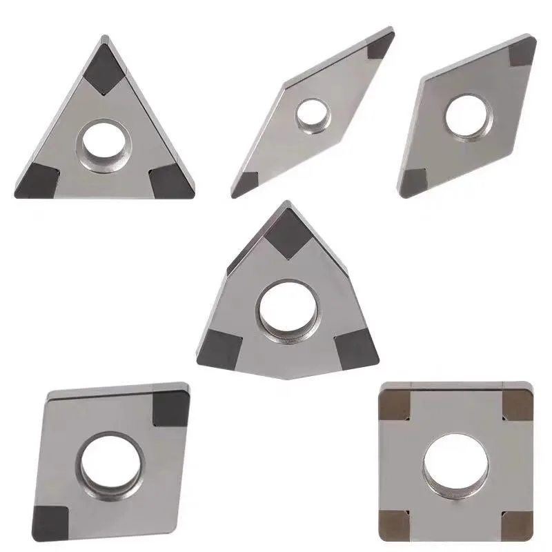 PCBN CBN Drehmeißel TNMG160404 TNGA160408 Kubisches Bornitrid Werkzeuge Metalldrehmaschine Schneidwerkzeug zur Bearbeitung von Stahl Gusseisen 1 Stück – Detail 7