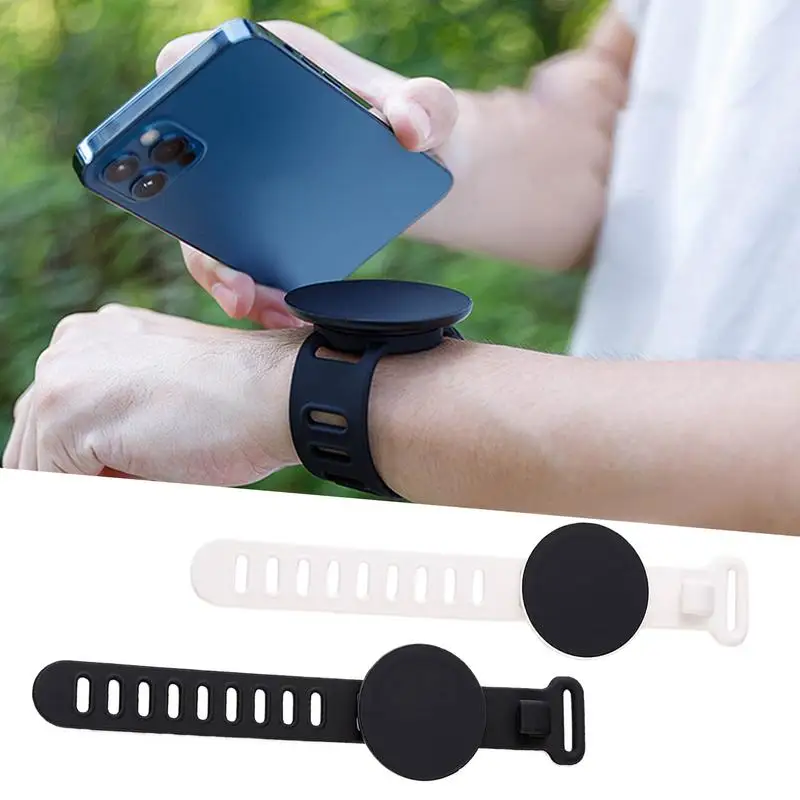

Armband Cell Phone Holder Detachable Sports Armband Holder For Phone 360 Degrees Rotatable Armband Holder Outdoor Wrist Phone