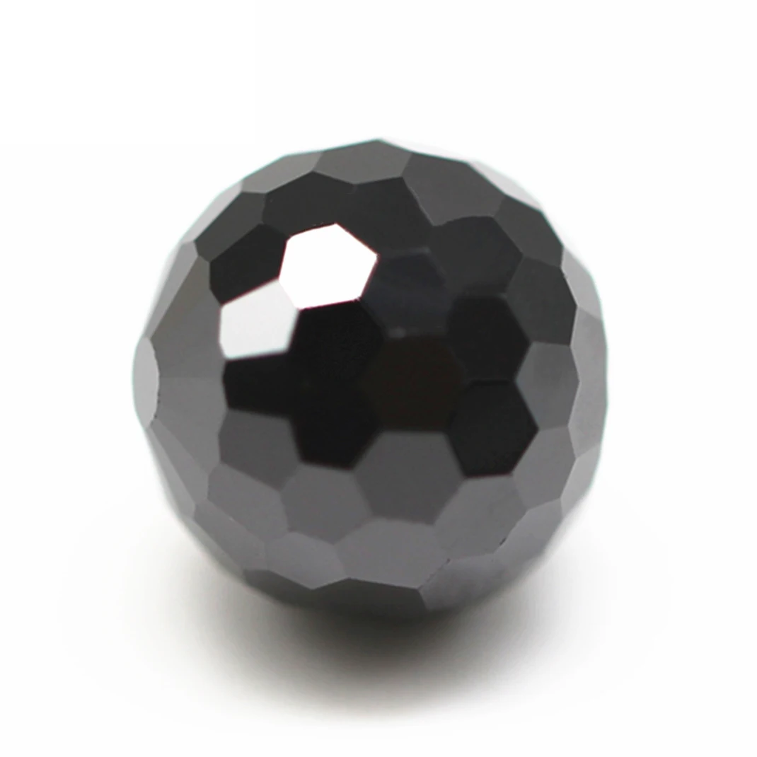 Loose Gemstones Color Cubic Zirconia Soccer Faceted Round Beads Multiple Color and Sizes For Jewelry Making