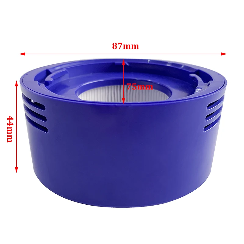 For Dyson V8 V7 HEPA Filter Spare Parts Robot Vacuum Front and Back Washable Filter Replacement Cleaning Appliance Accessories