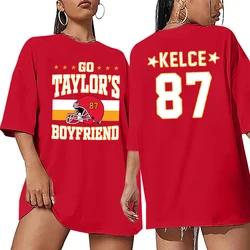 Taylor's Boyfriend In My Kc 87 Chief Era Football Fan 90S Shirt Gifts Tops In My Chiefs Era Shirt Graphic T Shirts Unisex