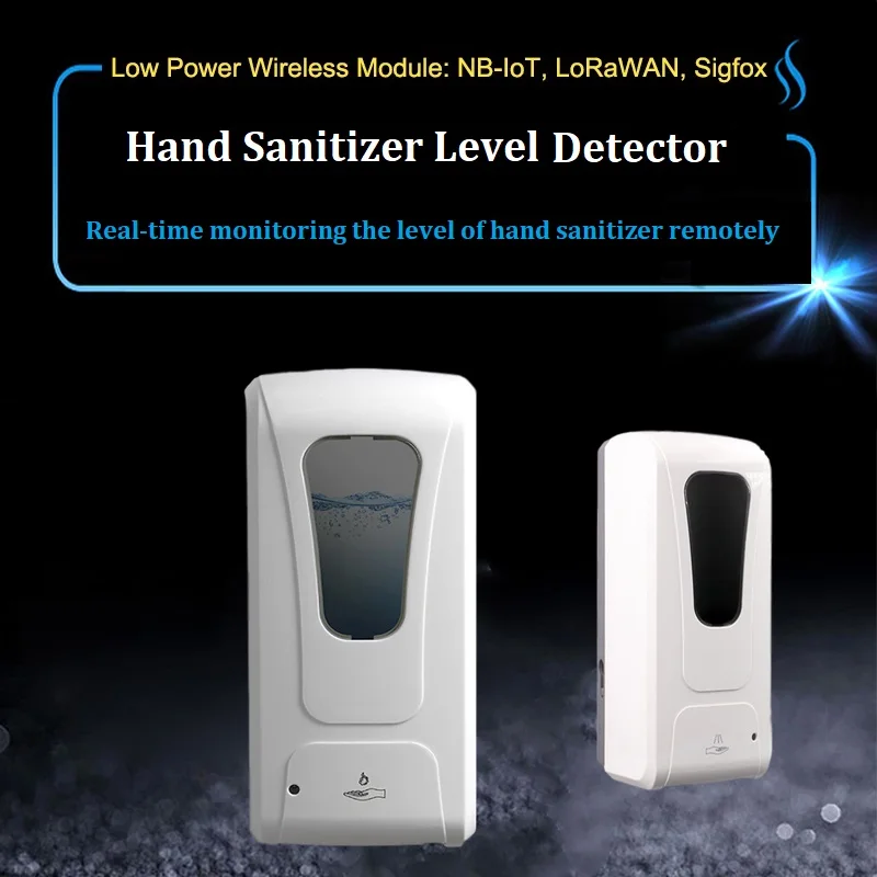 Smart Toliet Solution DF200 Automatic Touch-free Sensor NB-IoT/Lorawan/Sigfox Soap Dispenser Level Sensor Detector