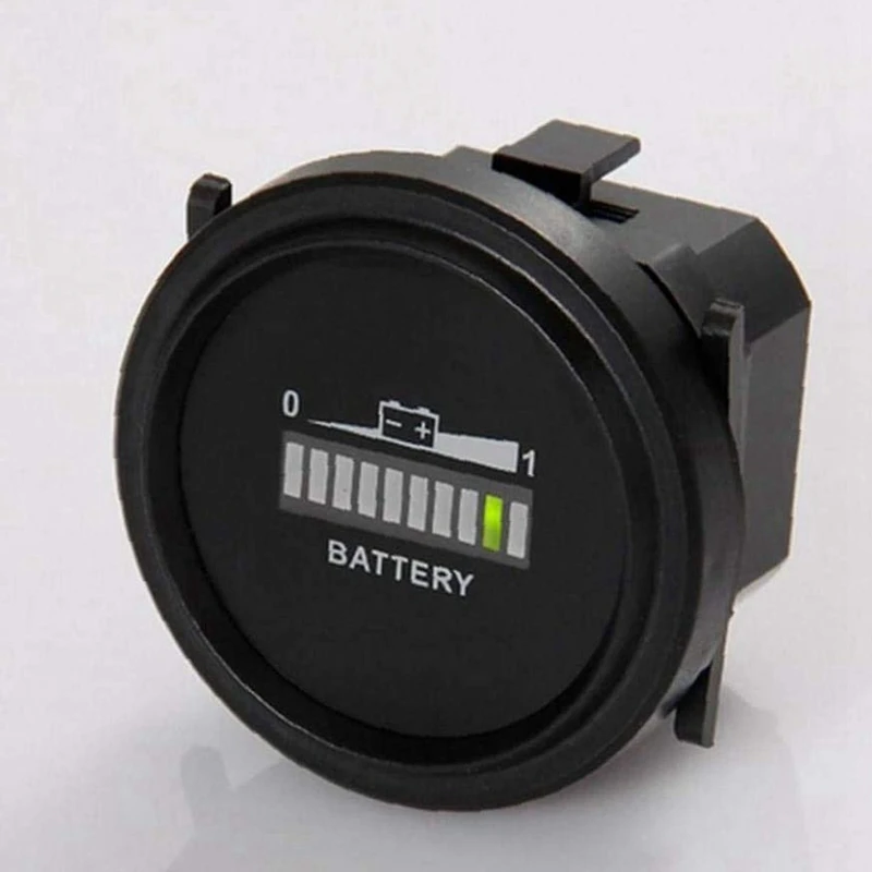 3X 12V/24V/36V/48V/72V LED Digital Battery Indicator Waterproof Meter Gauge Battery Indicator For Go-Lf Ca-Rt