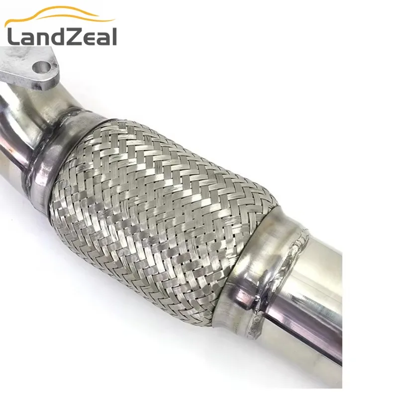 3 Inch Turbo Downpipe Uitlaat Headers Down Pipe voor Volkswagen VW Golf R Audi A3/S3 MK7 2015-2016