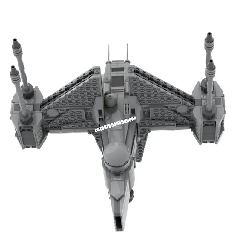 Novo 882 pçs famoso estrela batalha filme moc fragata nave espacial modelo diy ideias criativas brinquedos da criança presentes de aniversário quebra-cabeça personalizado