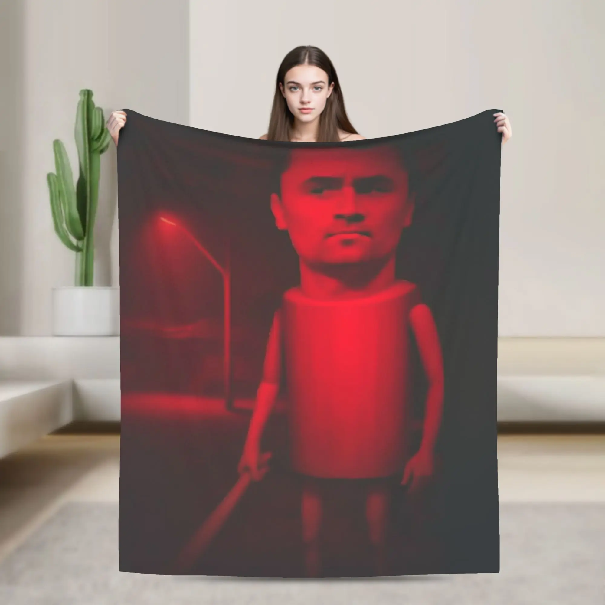 I Love Charlie Kirk Meme Plush Blanket Child  Flannel Throw Blanket For Couch Bed Warm Soft Design Quality Bedspread Gift Idea