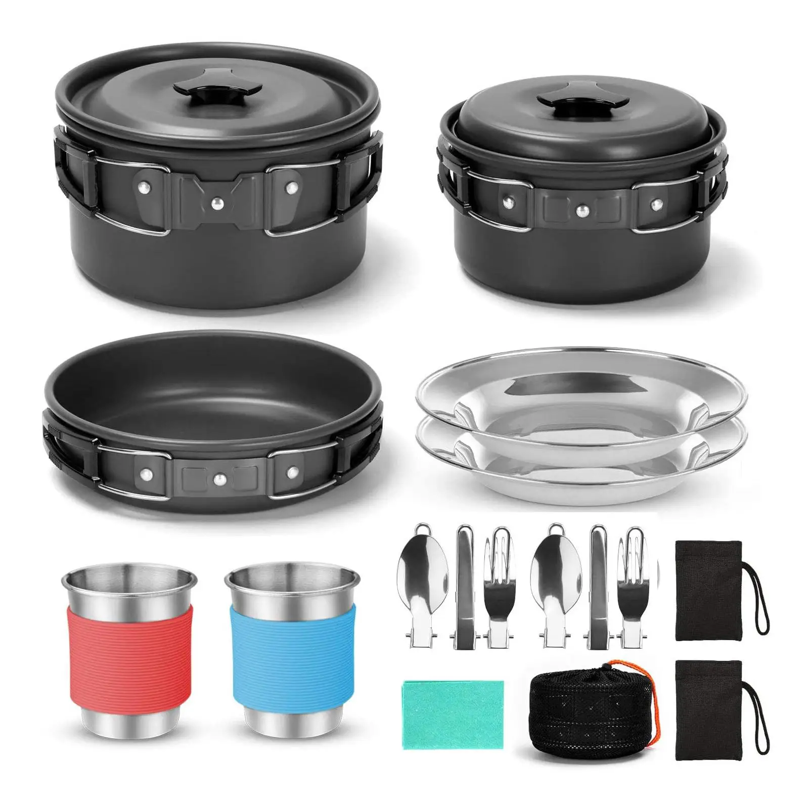 set-di-utensili-da-cucina-portatili-per-campeggio-e-bbq-stoviglie-da-escursionismo-in-alluminio-anodizzato-e-acciaio-inossidabile